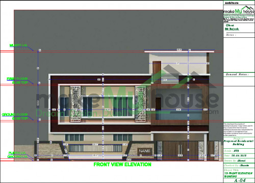 Duplex Exterior house design