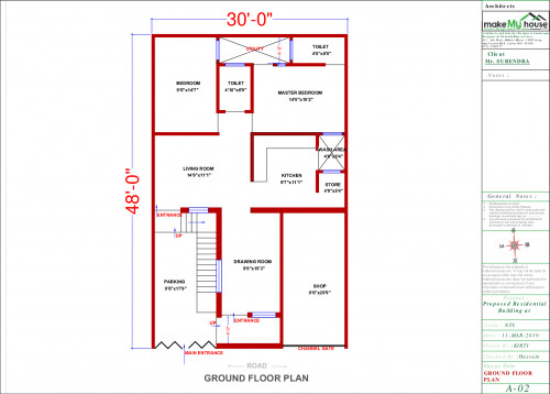 architecture drawing house plan