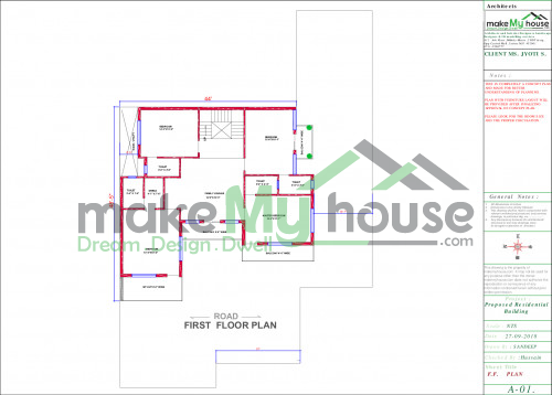 simple house floor plan