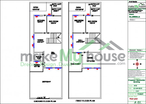 Duplex House Design