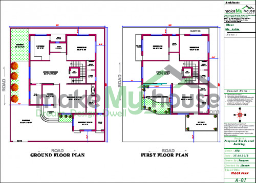 duplex floor plan