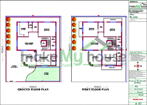 Duplex Floor plan