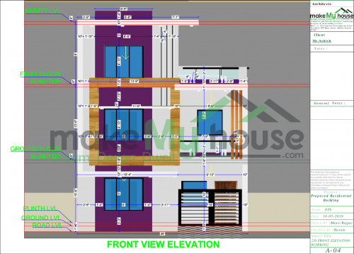 architecture drawing house plan