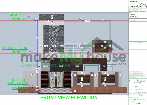 plan of single floor 