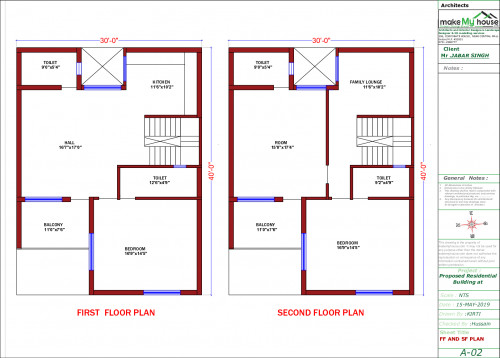 Triplex with Terrace Floor plan