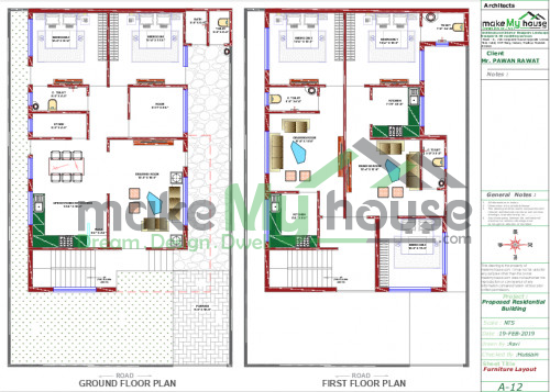 elevation design work