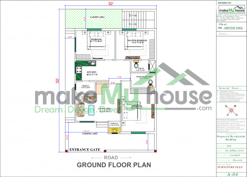 simple house floor plan