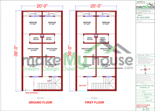 architecture drawing house plan