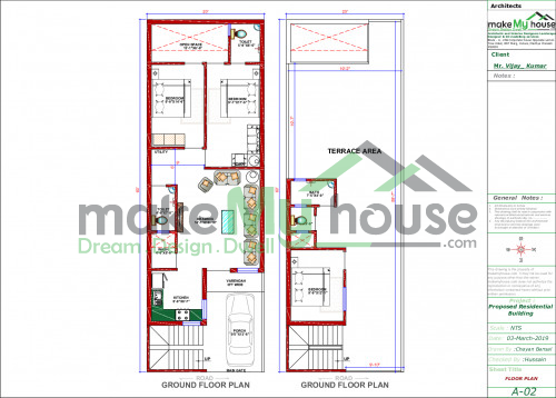 architecture drawing house plan