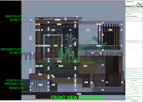 duplex floor plan