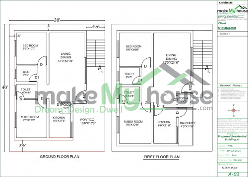 architecture drawing house plan