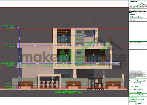 architecture drawing house plan