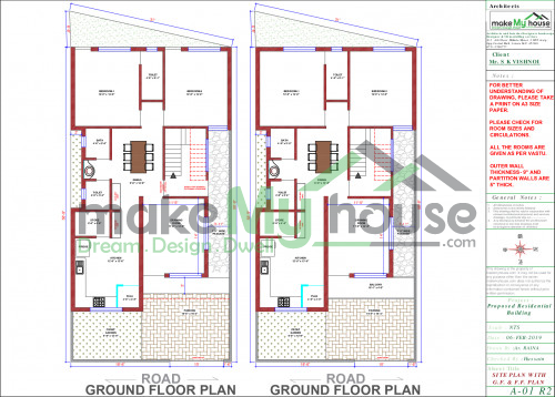 architecture drawing house plan