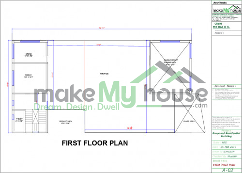 architecture drawing house plan