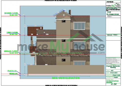 architecture drawing house plan