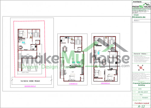 architecture drawing house plan