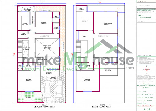 architecture drawing house plan