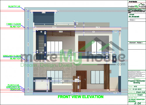 G+1 house design