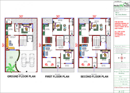 30x50 House Plan