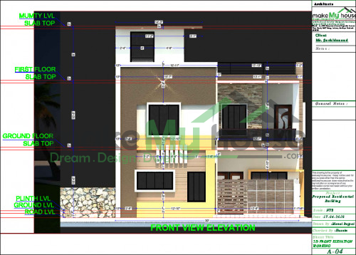 architecture drawing house plan