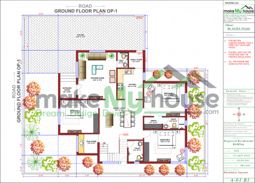 2 storey house layout plan