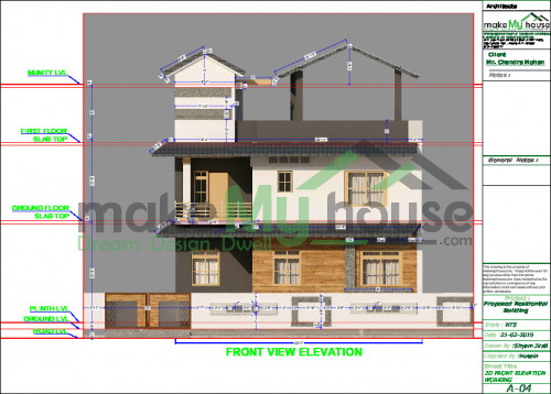 duplex floor plan