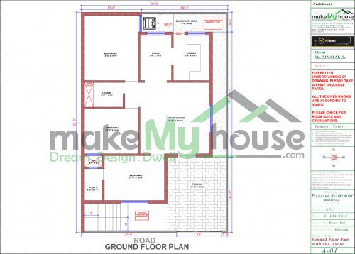 plan of single floor 