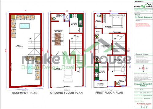 16x36 Floor Plan