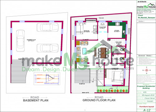 architecture drawing house plan