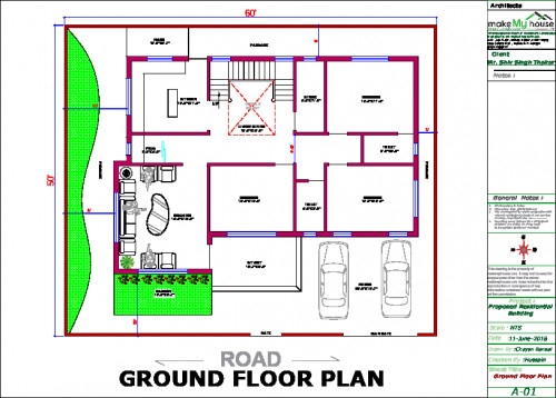 elevation design double floor