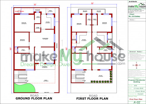 architecture drawing house plan