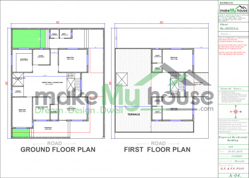 elevation design work