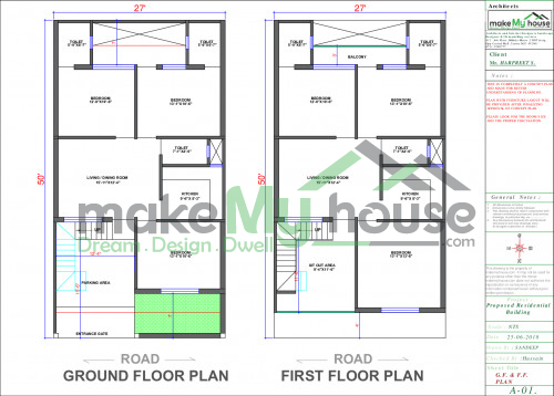 elevation design work