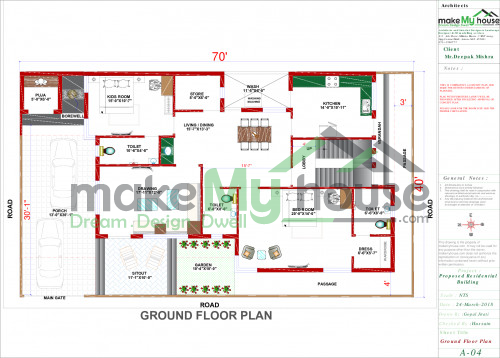 house front side design