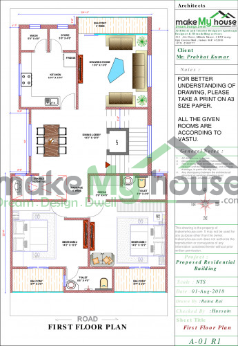 elevation design work