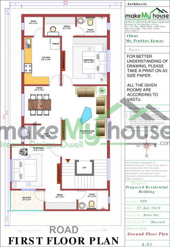 architecture drawing house plan