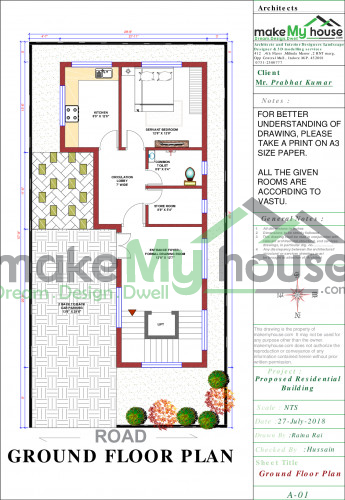 elevation design work