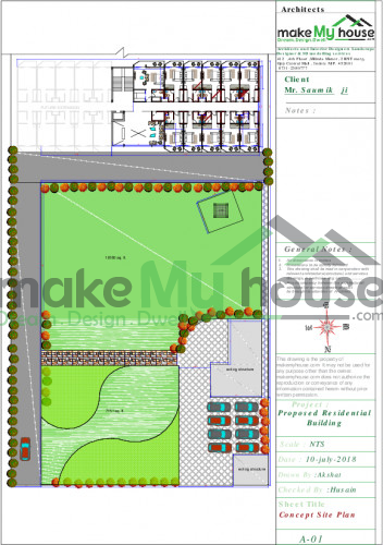 Landscape plan Design 