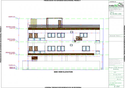 architecture drawing house plan