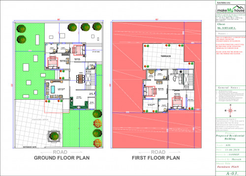 elevation design double floor