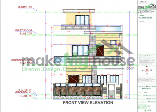 second floor house design