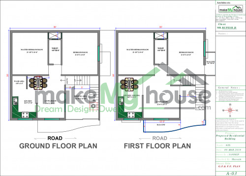 elevation design work