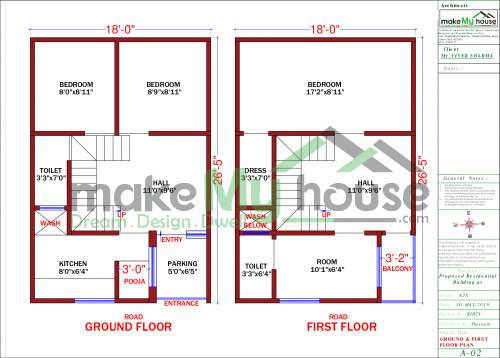 plan of indian house