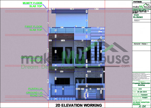 Duplex 2d Elevation