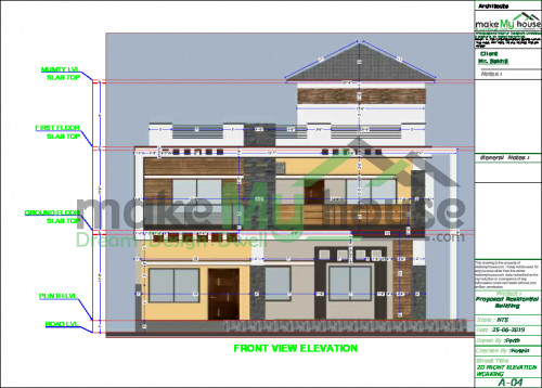 duplex floor plan