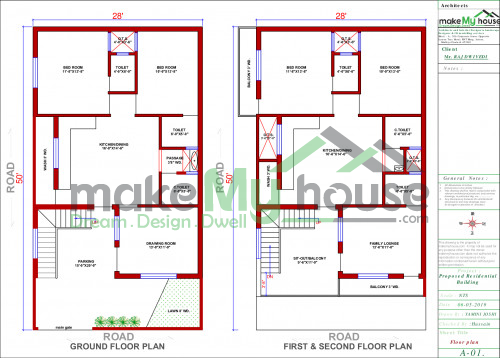 elevation design work