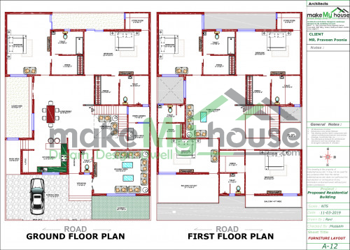 elevation design work