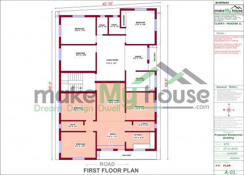 elevation design double floor