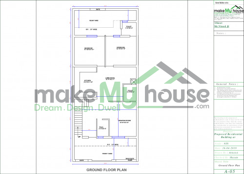 elevation design work