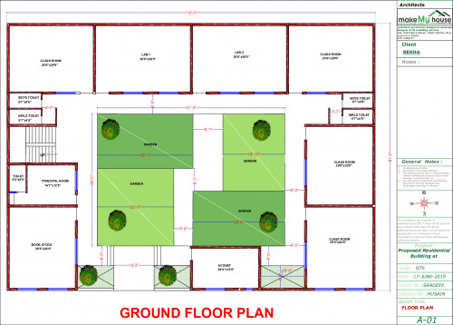 school floor plan